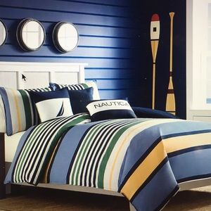 COPY - COPY - Nautica Dover Twin duvet/sham set